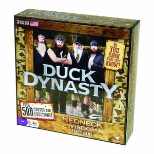 Duck Dynasty - Redneck Wisdom Family Party Game (A&E, Cardinal, 2013) Unopened